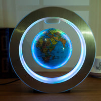 Magnetic Levitation World Globe Light - Floating LED Map Decor - Elegant Home & Office Gift