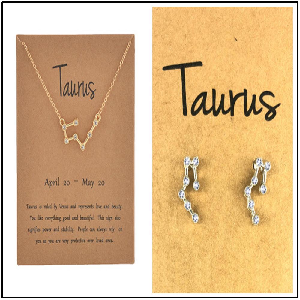 New Diamond Zodiac Bracelet and Earring Set What Else You Got?