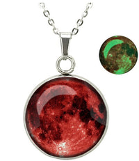 Radiant Glow Moon Necklace - Faith-Inspired Jewelry for Women