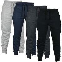 Men's Cozy Fleece Casual Pants – Drawstring Waist & Comfort Fit