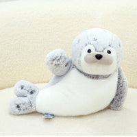 Cuddly Seal Plush Pillow - Soft & Comforting Christian Decor (35cm)