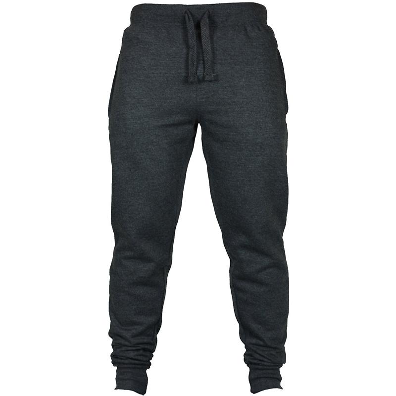 Men's Solid Color Drawstring Fleece Casual Pants What Else You Got?