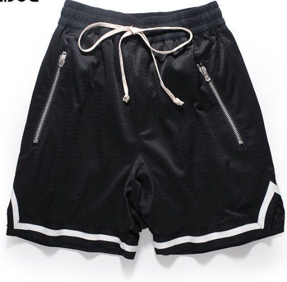 Spring and summer new style popular logo European and American men's zipper men's shorts baggy sports pants What Else You Got?