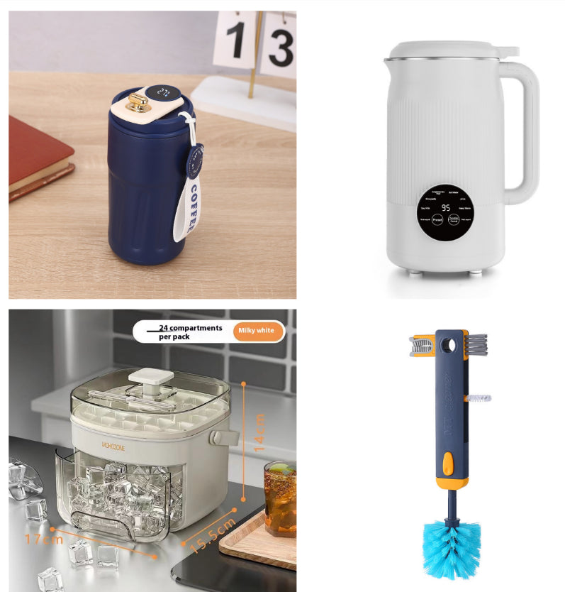 Smart Digital Thermal Bottle Portable Coffee Mug Stainless Steel Water Bottle In-Car Insulated Cup Keep Cold Vacuum Flasks 450ml What Else You Got?