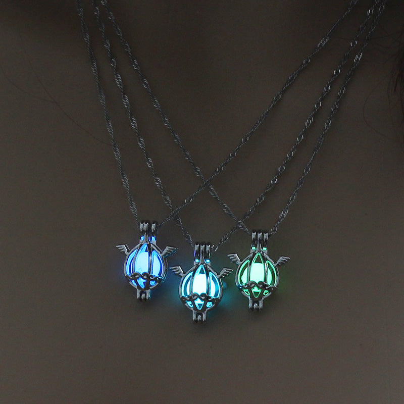 Colorful Glow‑in‑the‑Dark Angel Necklace What Else You Got?