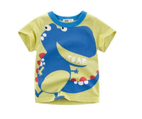 Trendy Korean Cotton T-Shirt for Boys – Summer Kids Top