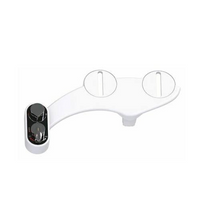 Non-Electric Bidet Attachment – Dual Nozzle Toilet Seat Sprayer