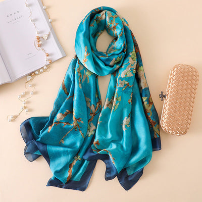 Elegant Summer Sunscreen Shawl Scarf - Lightweight & Versatile for Office, Travel & Gifts