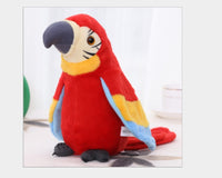 Electric Talking Parrot Plush Toy – Repeats & Records Speech