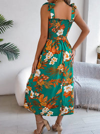 Graceful Garden Floral Maxi Dress - Perfect for Summer Holidays