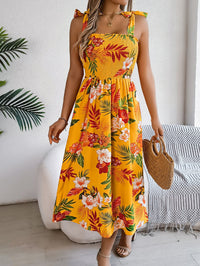 Graceful Garden Floral Maxi Dress - Perfect for Summer Holidays