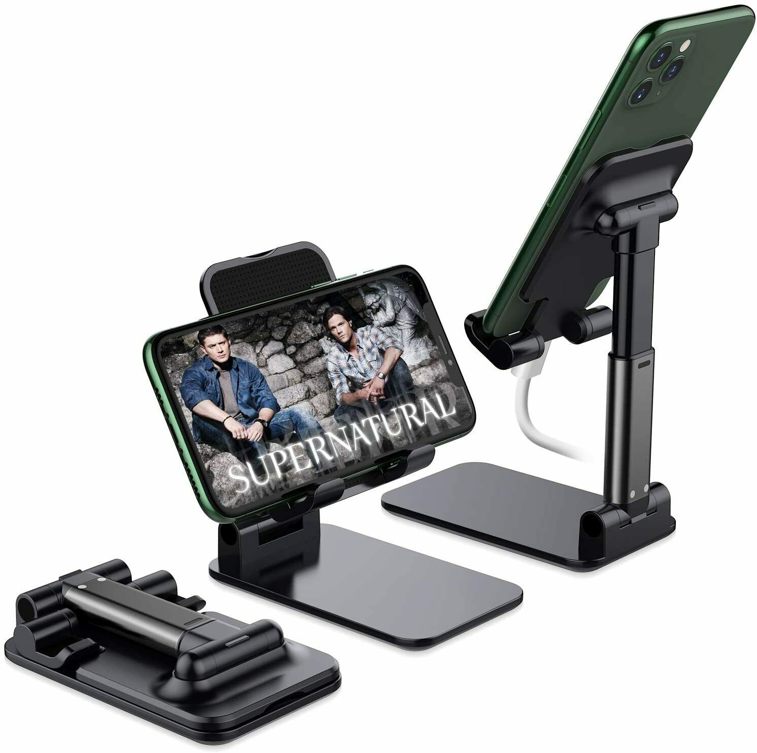 Cell Phone Stand Tablet Mount Fordable Desktop Holder Cradle Dock Mobile Phone Phone Holder Stand, Desktop Cell Phone Holder For IPad Tablet Desk Holder What Else You Got?