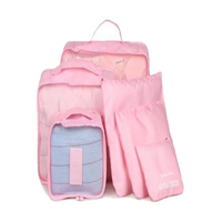 6-Piece Travel Packing Cubes Set – Lightweight Luggage Organizers for Stress-Free Trips
