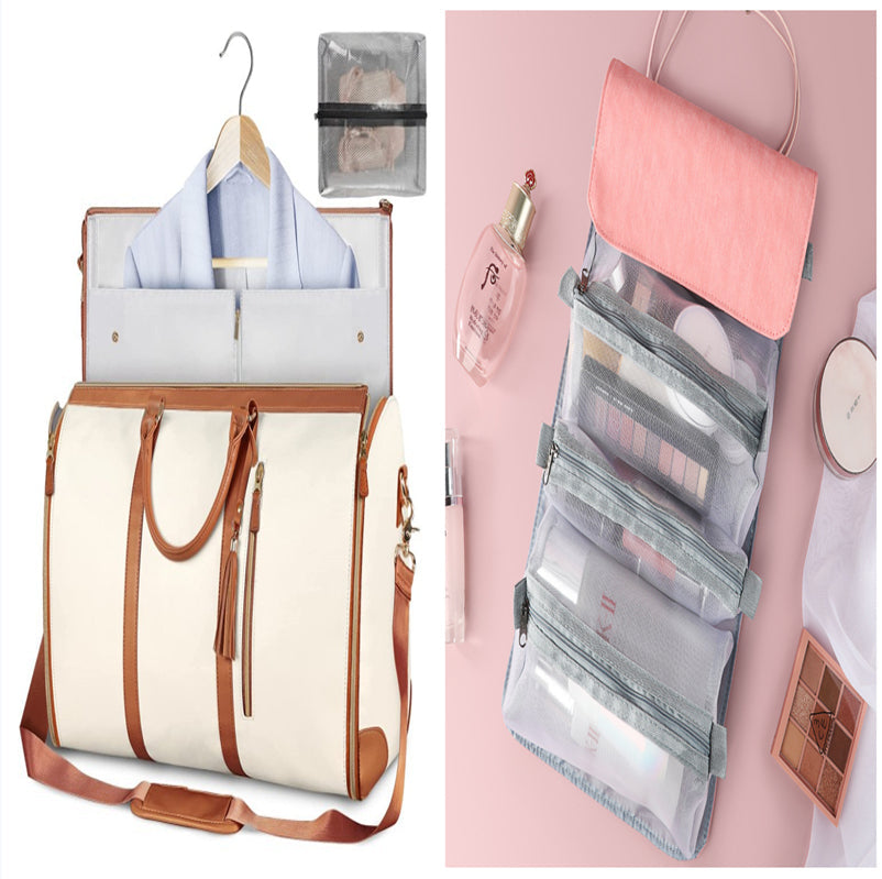 Large Capacity Travel Duffle Bag Women's Handbag Folding Suit Bag Waterproof Clothes Totes What Else You Got?