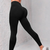Divine Fit: High-Waisted Seamless Yoga Pants for Women – Butt-Lifting, Dot Striped Leggings for Fitness & Worship