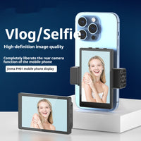 Divine Selfie Mirror: Magnetic Phone Clip for Perfect Photos & Video Calls