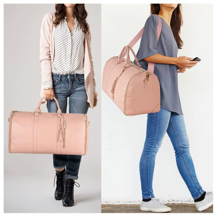 Large Capacity Travel Duffle Bag Women's Handbag Folding Suit Bag Waterproof Clothes Totes What Else You Got?
