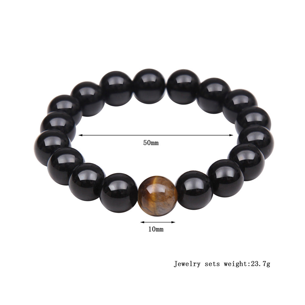 Tiger Eye Natural Stone Bracelet – Hand‑Woven Energy Beads for Men & Women (Multiple Sizes) What Else You Got?