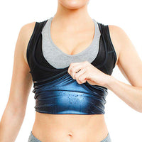 Men's Neoprene Sauna Vest - Sweat Waist Trainer & Body Shaper for Weight Loss & Posture Support