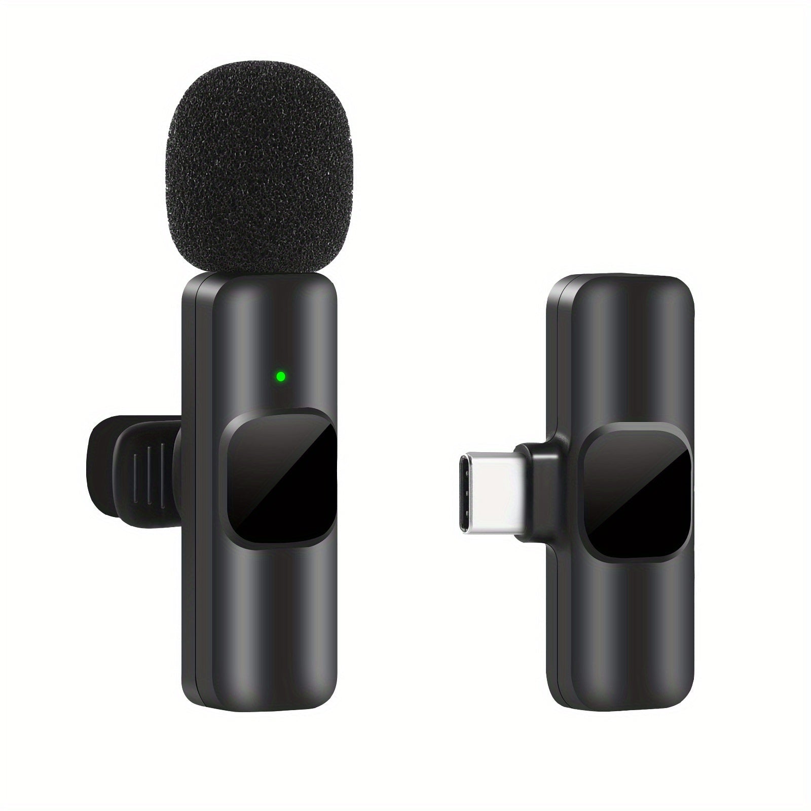 Wireless Lavalier Lapel Microphone For IPhone IPad Professional Wireless Clip Mic - Cordless Omnidirectional Condenser Recording Mic For Interview Video Podcast Vlog YouTube What Else You Got?