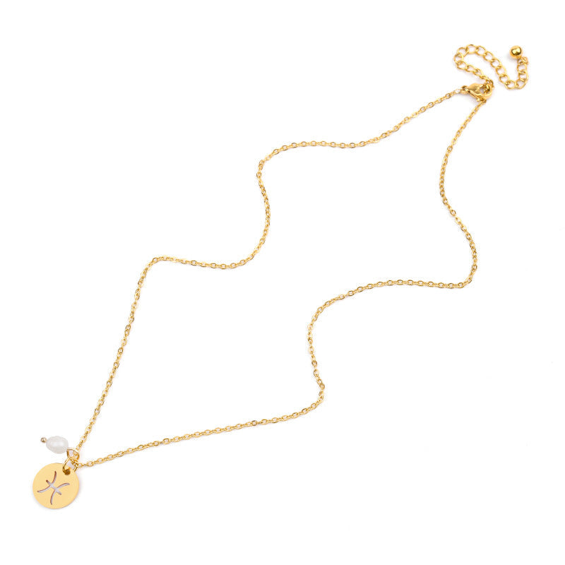 Stainless steel Zodiac Necklace What Else You Got?