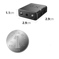 1080P Mini Spy Camera — Night Vision, Motion Alerts & WiFi Remote View