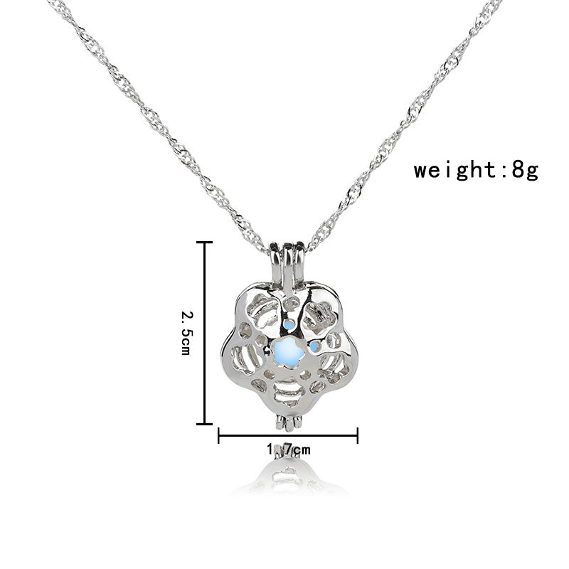 Glow‑in‑the‑Dark Rose Necklace What Else You Got?