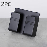 Wall-Mounted Phone Charging Rack – No-Drill Adhesive Storage Box for Tangle-Free Charging