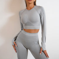 DivineFit™ Christian Yoga Pants & Long Sleeve Tops - Butt Lifting, Slim Workout Clothing - Eco-Friendly & Modest Sportswear