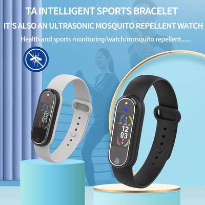 Ultrasonic Mosquito Repellent Wristband – USB Rechargeable Wearable Insect Repellent