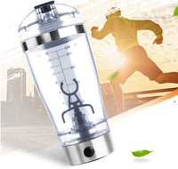 Electric Protein Shaker Bottle – USB Rechargeable Mixer Cup for Shakes & Smoothies
