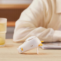 Stay Cool Anywhere with Adorable Duck Neck Fan