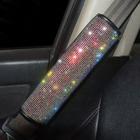 Car Interior Supplies Rhinestone-studded Four-season Handbrake Cover