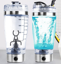 Electric Protein Shaker Bottle – USB Rechargeable Mixer Cup for Shakes & Smoothies