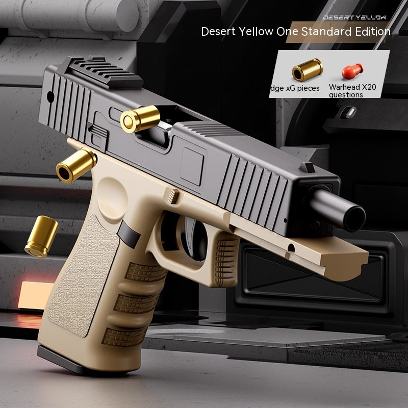 Children's Plastic Automatic Throwing Shell Toy Gun What Else You Got?