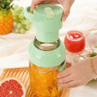 1500ml USB Rechargeable Portable Blender - Personal Juicer for Smoothies & Shakes