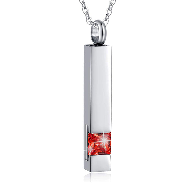Twelve Birthday Stone Ashes Necklace Can Be Opened With Diamonds Zodiac What Else You Got?