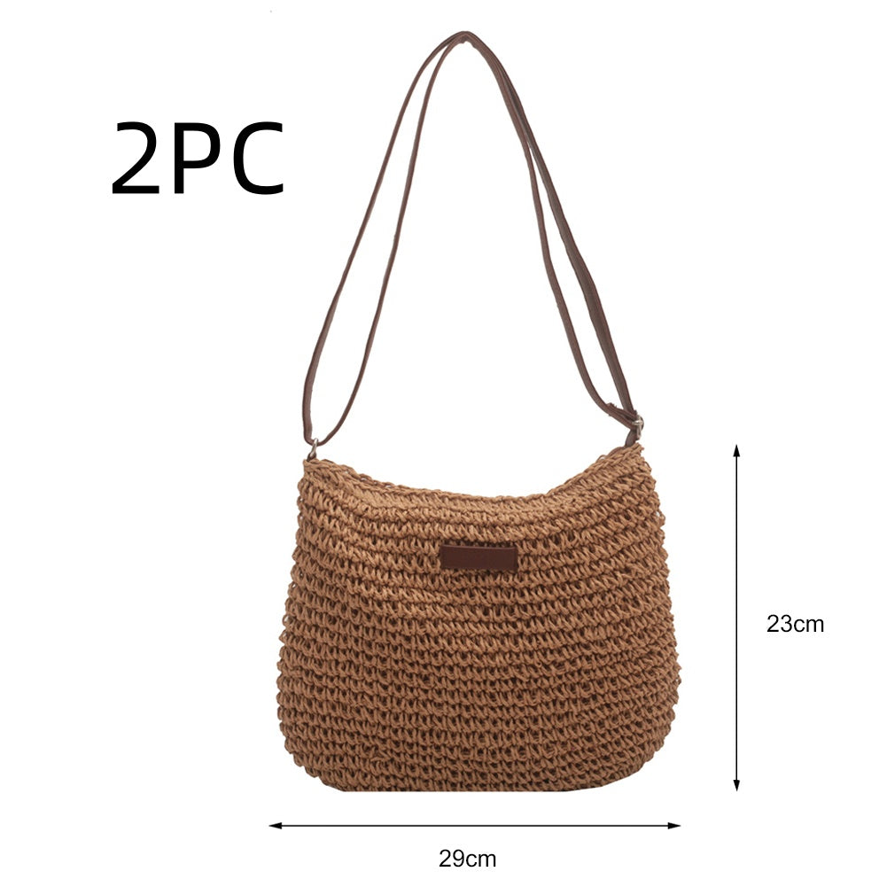Niche Design Vacation Straw Tote Bag What Else You Got?