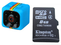 SQ11 Mini HD 1080P Night Vision Camera - Car DVR & Sports Camcorder with Infrared Recording - 32GB Ready
