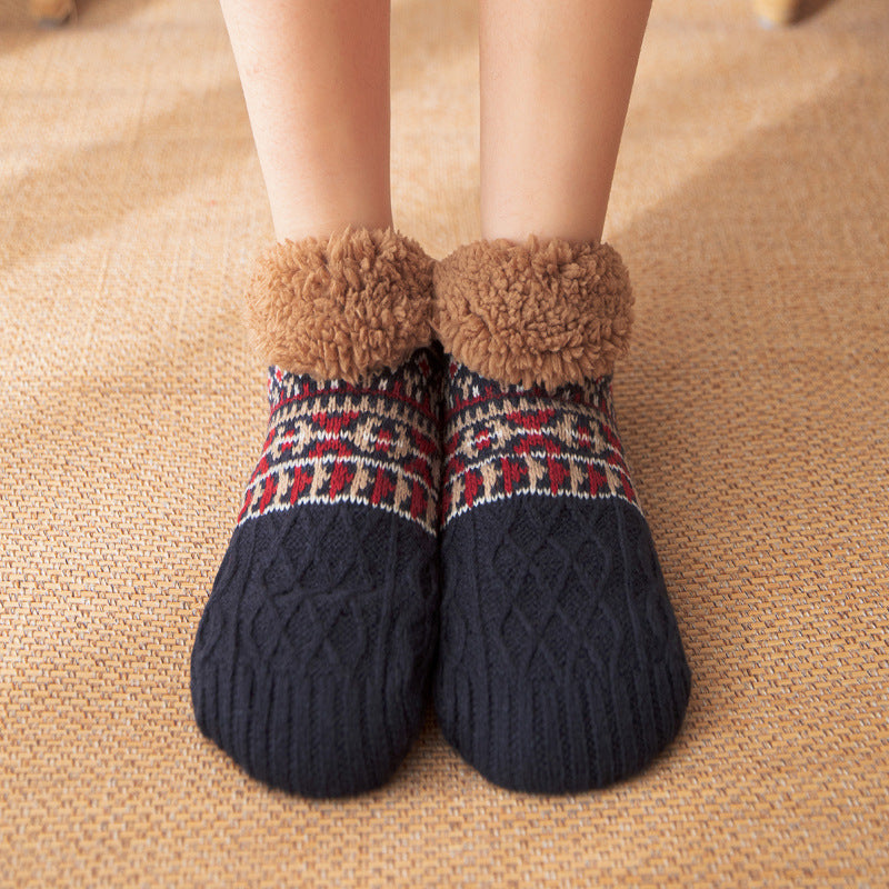 Cozy Fleece Bootie Slipper Socks – Non-Slip Warm Indoor Socks for Men & Women What Else You Got?
