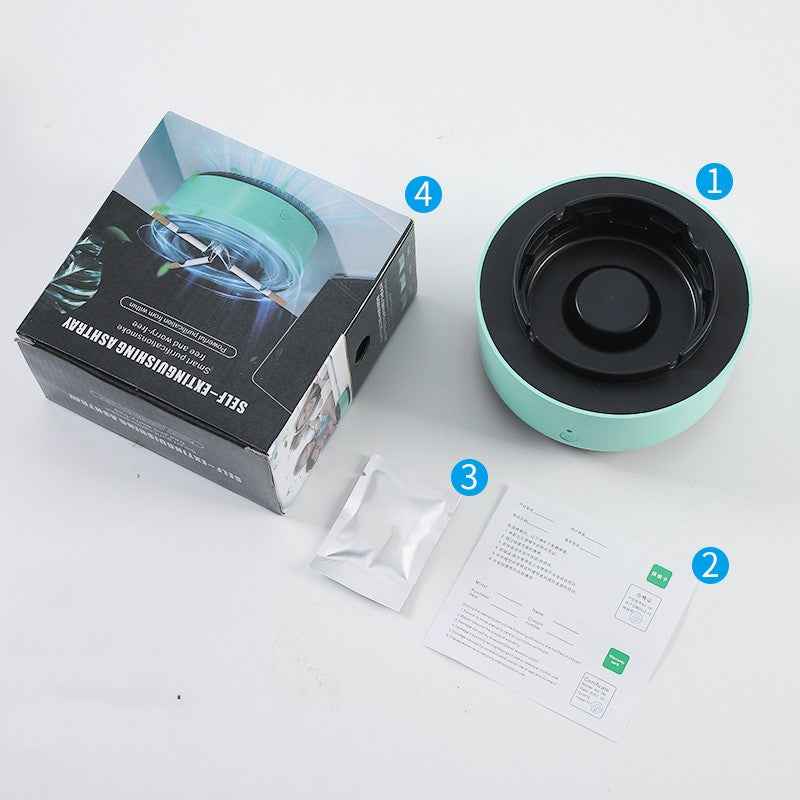 “Portable Smokeless Ashtray & Anion Air Purifier — USB / Battery Car & Home Air Cleaner” What Else You Got?