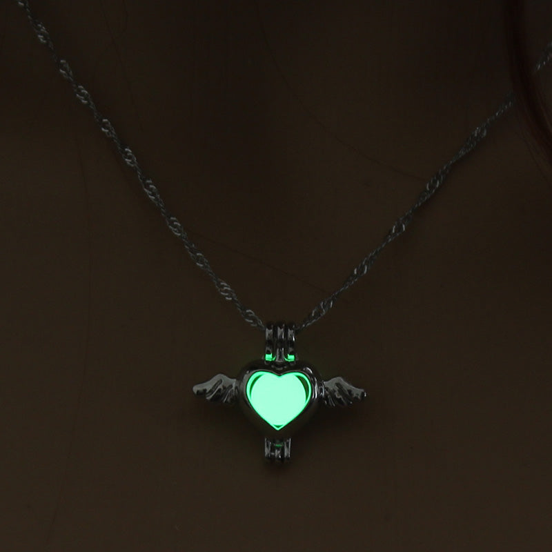 Glow‑in‑the‑Dark Angel Wing Necklace What Else You Got?