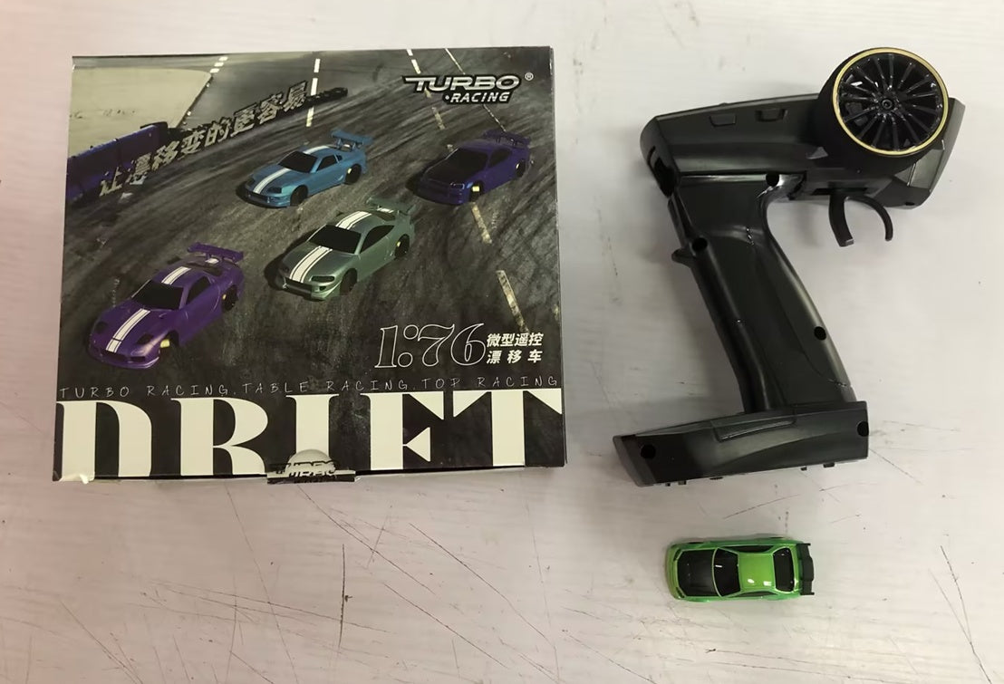 Turbo Racing 1vs76 C64 Drift RC Car With Gyro Radio Full Proportional Remote Control Toys RTR Kit For Kids And Adults What Else You Got?