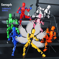 Shapeshift Robot Figure – 3D-Printed Action Model with Weapons & Accessories | Poseable Collectible
