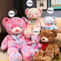 Adorable Plush Teddy Bear Doll - Soft Sleeping Pillow & Cuddly Gift for Kids