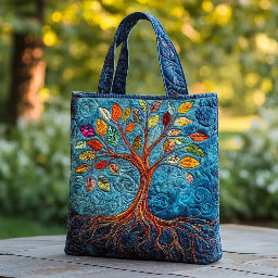 New Digital-print Tote Bag With A Personalized Floral Design In Canvas What Else You Got?