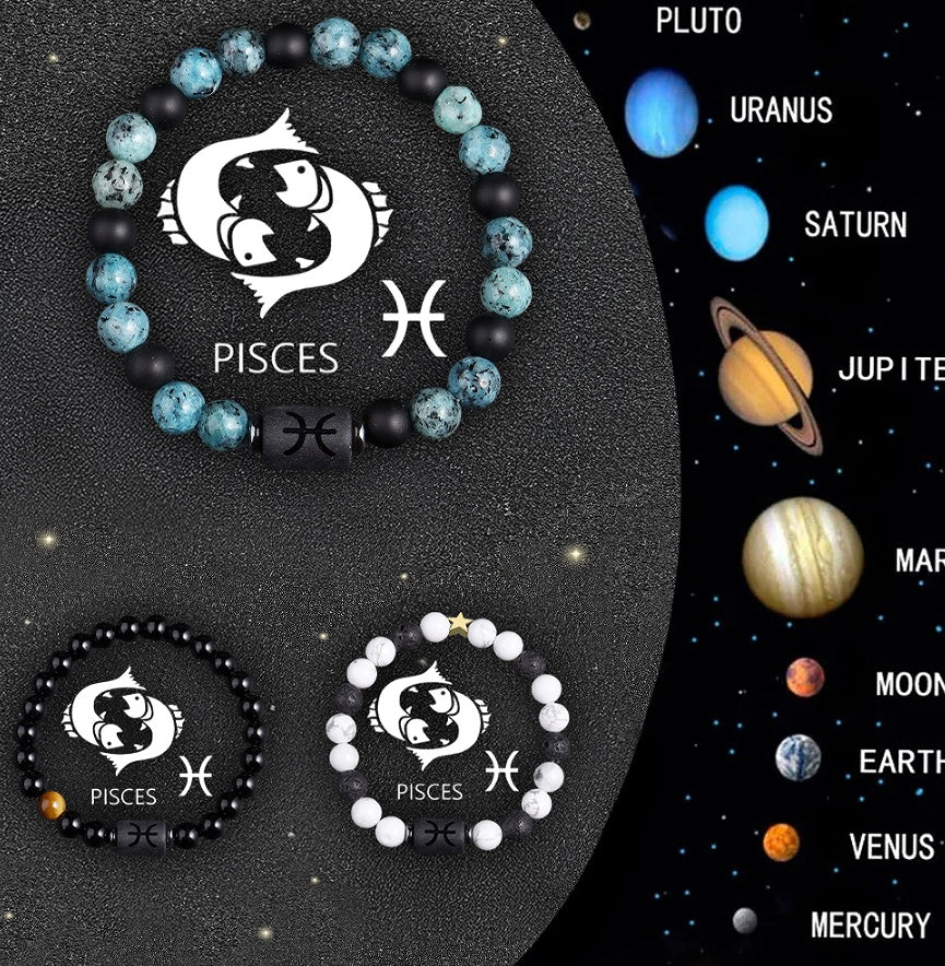 Crystal Stone Zodiac Sign Bracelet What Else You Got?