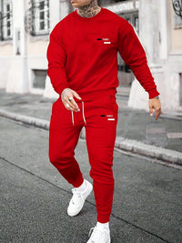 Men's Cozy Fleece Hoodie & Pants Set – Casual Loungewear