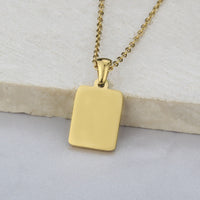 Stainless Steel Zodiac Constellation Necklace