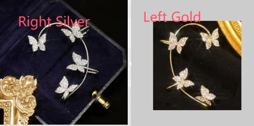 Fashion Earring Butterfly Ear Clip And Ear Hook Jewelry What Else You Got?
